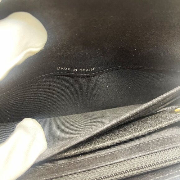 Authentic CHANEL CC Wild Stitch Lambskin Wallet on Chain Shoulder Crossbody - Picture 10 of 14